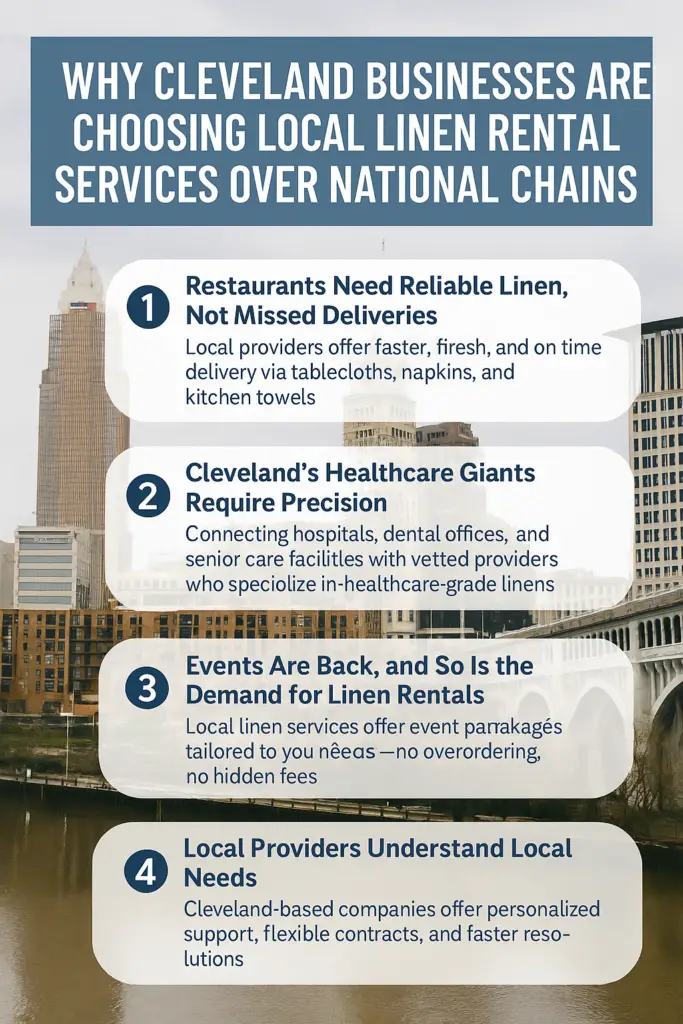 cleveland ohio linen rental service