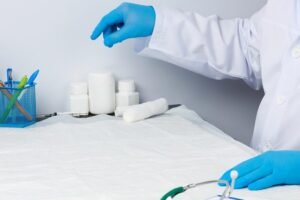 Exam table covers and pads