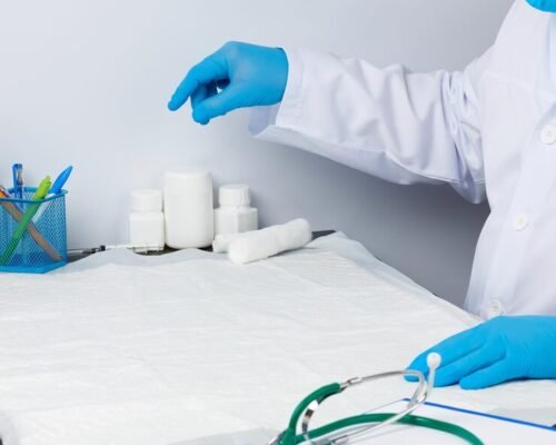 Exam table covers and pads